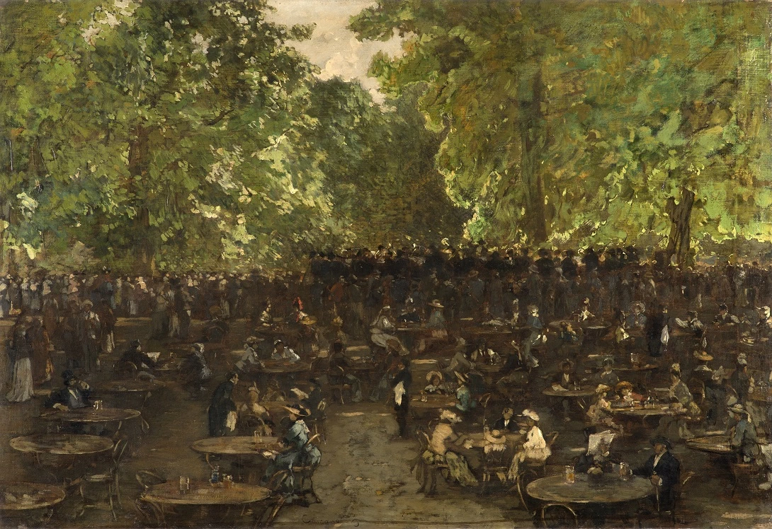 La musica nei giardini pubblici